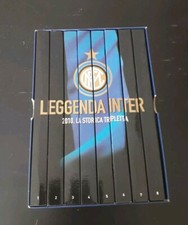 BOX COFANETTO LEGGENDA INTER 8 DVD 2010 LA STORICA TRIPLETTA TRIPLETE COMPLETO!