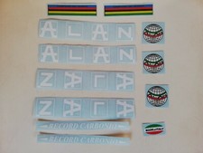Kit adesivi compatibili ALAN Record Carbonio White  old decal