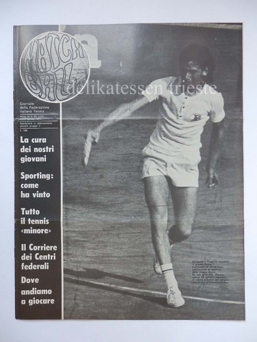 Tennis match ball - rivista, 1973