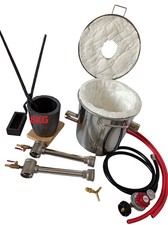 Forno fusione metallo gas 8 kg