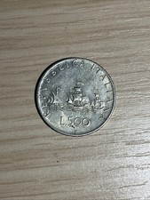 500 lire argento 1961 - argento,