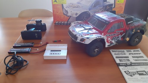 Arrma fury blx con batterie