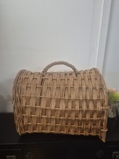 Cestino da viaggio vintage in