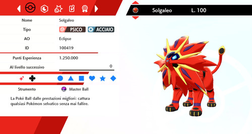 Solgaleo shiny - shiny, +