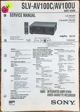 Sony SLV-AV100C SLV-AV100U