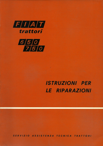 Fiat 650 750 manuale officina - 750,