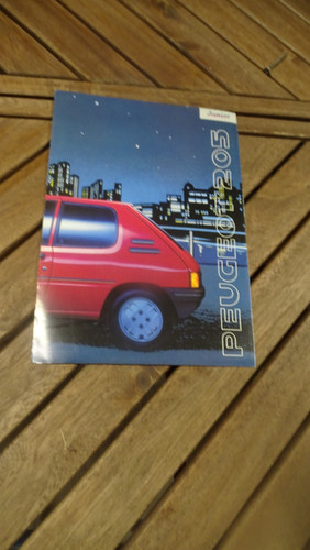 Peugeot 205 junior catalogue - peugeot,
