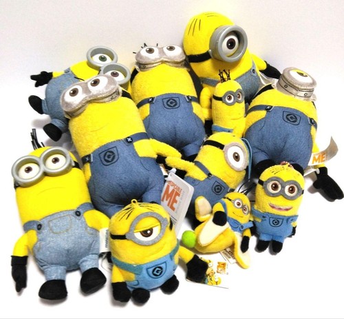 Minion plush toy lot pieces - plush,