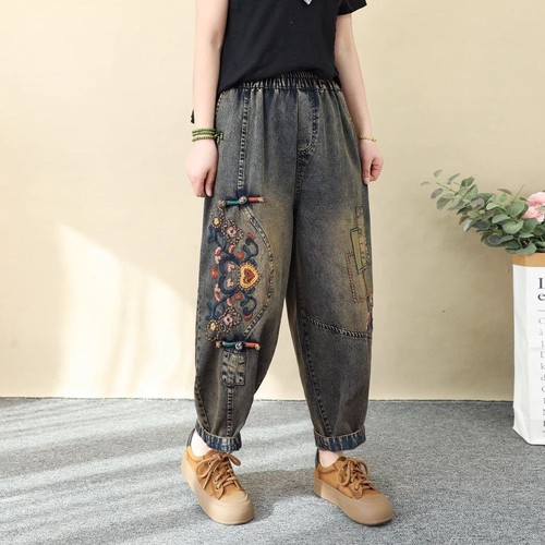 Pantaloni harem cropped - harem,