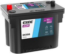 Batteria avviamento - EXIDE - AGM - EK508