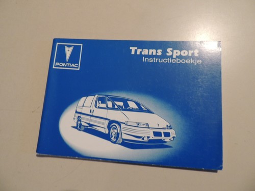 Pontiac trans sport 3 8l - trans,