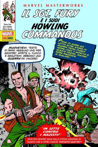 Marvel masterworks sgt fury - marvel,