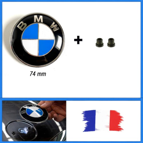 Logo bmw 74mm emblème coffre - logo,