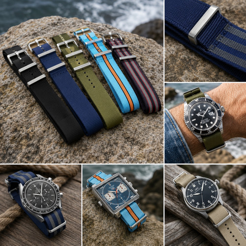 Cinturino orologio tessuto