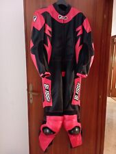 Tuta Moto Pelle e Tessuto intera Racing Sport taglia L (50)