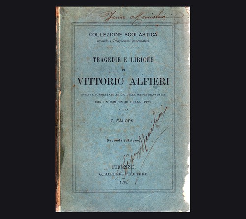 Vittorio alfieri tragedie e - vittorio, /