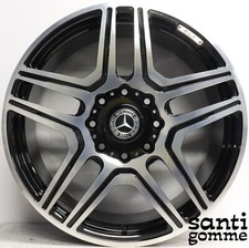1 CERCHIO IN LEGA MERCEDES G500 4X4 9,5 X 22 " NERO DIAMANTATO A4634010600