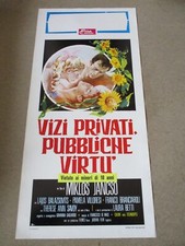 VIZI PRIVATI PUBBLICHE VIRTU' LOCANDINA ORIGINALE