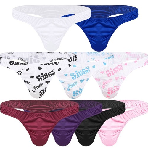 Sissy slip uomo raso - , lingerie