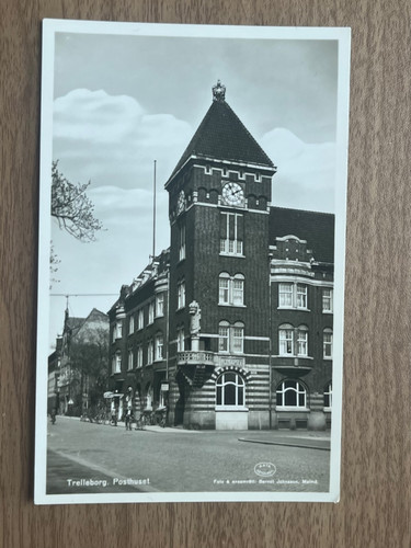 Cartolina epoca trelleborg - cartolina,