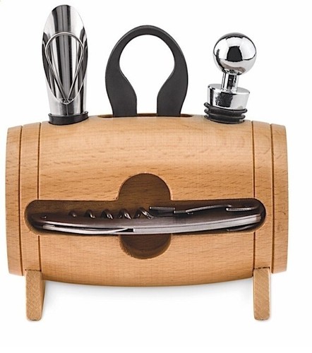 Set accessori vino a - da,