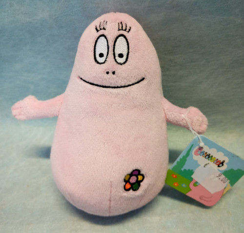 Peluche barbapapa rosa - peluche,