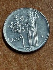 MONETA 100 LIRE PICCOLA