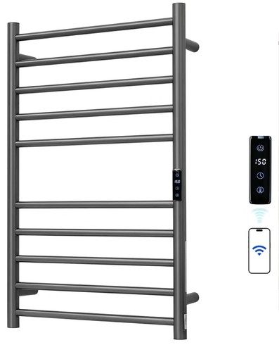 Portasciugamani elettrico con - portasciugamani,