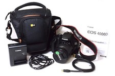 FOTOCAMERA CANON EOS 4000D CON