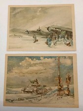 2 x Original WW2 German Army