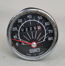 Contachilometri Moto epoca HURET vintage ciclomotore France Ruote Classiche -XXX