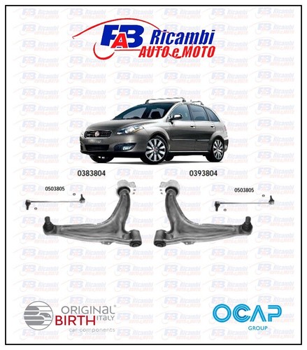 Kit coppia bracci biellette - kit,