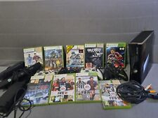 Microsoft Xbox 360 4GB Console Nera-9 Giochi-xbox Kinect-4 Joypad Con Carica
