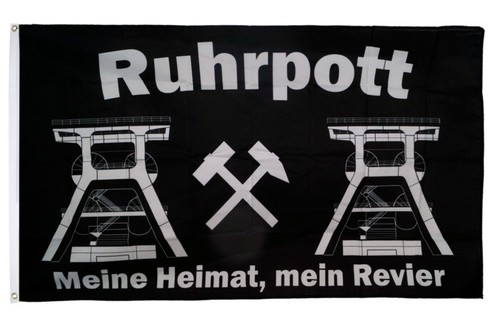 Bandiera germania ruhrpott - germania, my