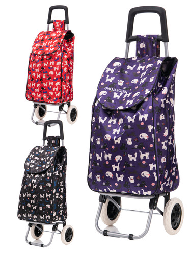 Carrello spesa grande ruote - carrello,