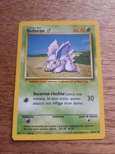 Nidoran 102 set base - 55/102,