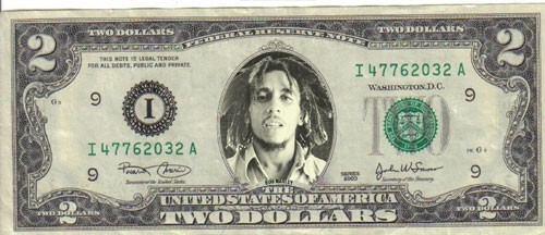 Bob marley banconota 2 - marley, da