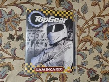 Album Raccoglitore Lamincards Edibas TopGear Top Gear 100/160 + Poster Carte 