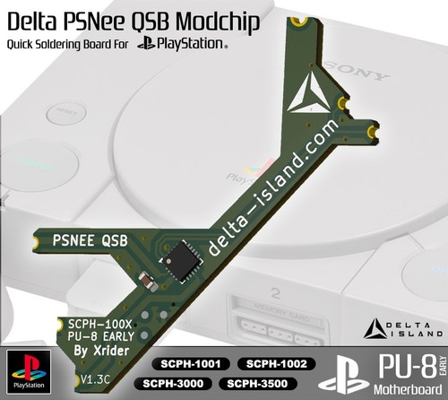 Ps1 modchip puce - modchip, early