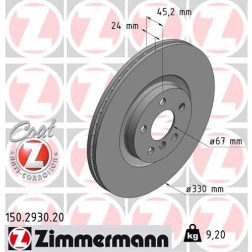 Zimmermann dischi freno - zimmermann,