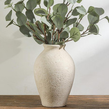 Jarron de ceramica rustico