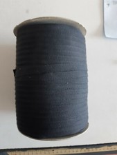 10 MT FETTUCCIA COTONE NERO H