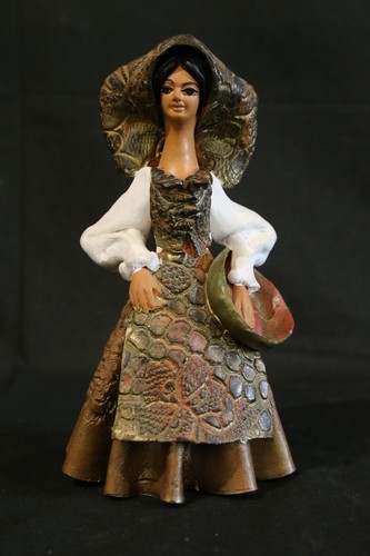 Statuina sarda donna cotto - statuina,