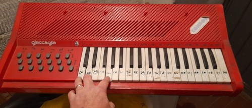 Giaccaglia pianola organo - organo, anni