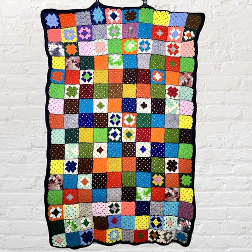 Coperta vintage granny - granny, square