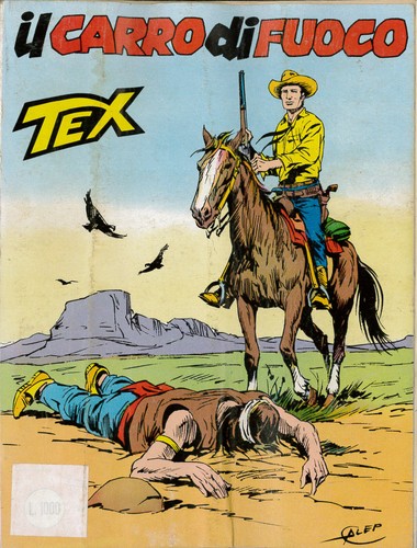 Tex carro fuoco 283 - tex, di