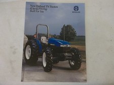 New Holland TN Trattori da 42 a 62 PTO hp Brochure Modelli TN55 TN65 TN70 TN75