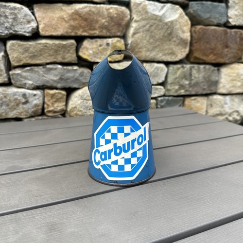 Vintage blue carburol metal - blue,