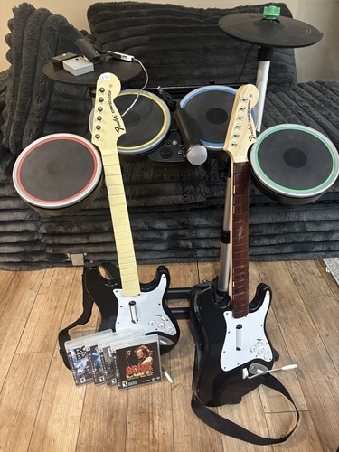 Wii rock band batteria con - 2,