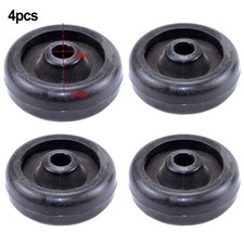 Set 4 Ruote Nylon per Tapis